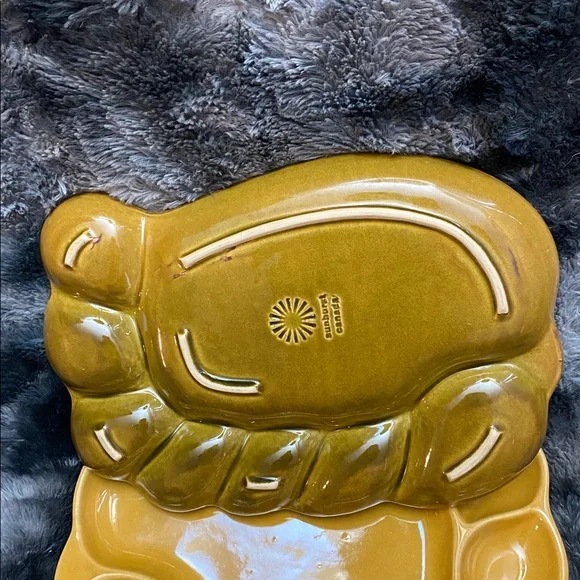 Vintage Set of 4 fondue plates - Picture 3 of 16